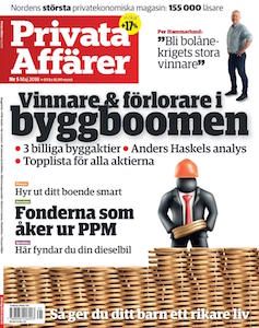 Privata Affärer - 6 nr + 2 nr av Placeringsguiden + plånbok + ficklampa för endast 199 kr