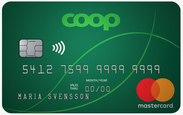 Coop Mastercard Mer logotyp