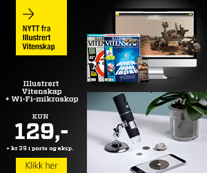 Illustrert Vitenskap 2 utg + Wi-Fi-mikroskop i gave