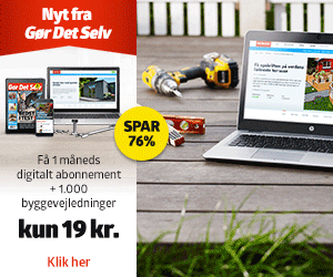 Gør Det Selv 1 måneds digitalt abonnement for 19 kr