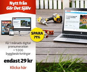 Gör Det Själv 1 månads digital prenumeration för 29 kr